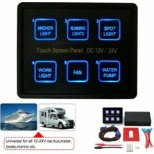 MELLİFERA Obus Karavan Kontrol Paneli 6'lı Röleli (Eko)