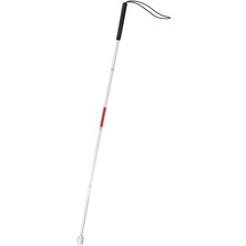 Normadia Uzun ve Dayanıklı Beyaz Baston, 135 Cm, 5 Parçalı, Güvenli Kullanım