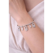 Çağ Moda Aksesuar Charmlı Şans Bileziği