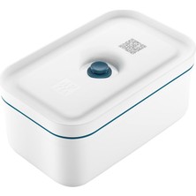 Zwilling Fresh & Save Vakumlu Yemek Taşıma Kabı, M, Plastik, Beyaz-Akdeniz Mavisi