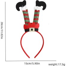 Mutlu Adım 1 Adet Yılbaşı Tacı Elf Pantalonu