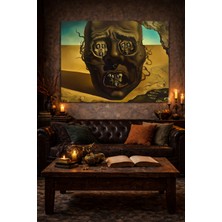 Artease Salvador Dali Savaşın Yüzü (1940) Kanvas Tablo