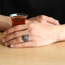 Inure Jewelry Gümüş Osmanlı Devlet Arması Erkek Yüzük