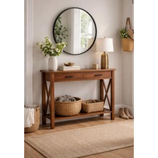 Ahşap Çiftçekmeceli Dresuar