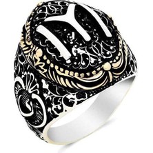 Inure Jewelry Gümüş Kayı Boyu Armalı Yüzük