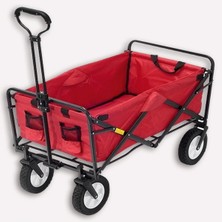 Renkli Katlanabilir Taşımaya Uygun Taşıma Arabası, Bahçe ve Plaj Kullanımı
