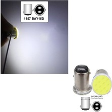 ORCO ELEKTRIC (2xadet) 1 Set 1157 21/5W LED Beyaz Çift Duy 1016 Ampul (21/5W 1016 LED Whıte)