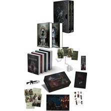 Ephesus Yayınları Saka ve Sanrı Ikili Kutu Ciltli ve Kazazede 4lü Set Askeri Künye Kutulu Ciltli