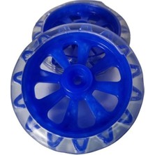 Pazar Arabası Tekeri Çap 12.5cm, 2'li Set, Dayanıklı ve Hafif Tasarım