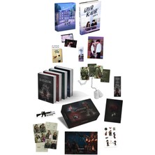 Pukka Yayınları Izler Kalır 2 Kutulu Set Ciltli ve Kazazede 4lü Set Askeri Künye Kutulu Ciltli