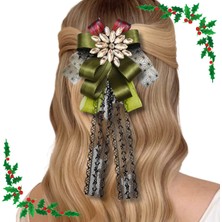 Pegu Yeni Yıl , Noel , Christmas Gift, ,saç Tokası Özel Tasarım El Yapımı