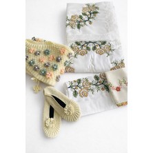 6 Parça El Yapımı Çeyizlik Hediyelik Set