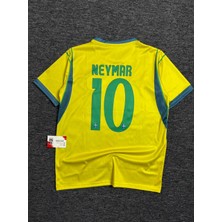 Rodak Spor Neymar Jr 10 Brezilya 2026 Dünya Kupası Iç Saha Sarı Forması