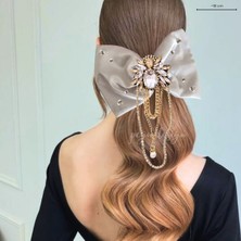 Pegu Gri Arılı Zincirli Taşlı Otomatik Özel Tasarım TOKA,004