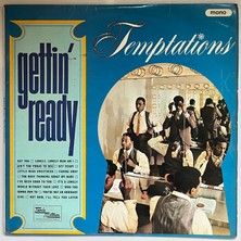The Temptations Gettin' Ready Lp Plak (Orijinal 1966 Dönem Avrupa Baskı Plak)
