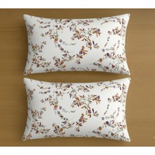Voddi 2 Adet Desenli 50X70 cm Yastık Kılıfı Fermuarlı %70PAMUK