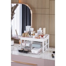4 Çekmeceli Çok Amaçlı Makyaj ve Kozmetik Saklama Kutusu