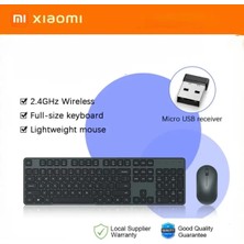 Xiaomi Kablosuz Klavye ve Fare Seti 3 Versiyon3  (WXJS03YM) 2.4ghz Soft Keycap Lightweight