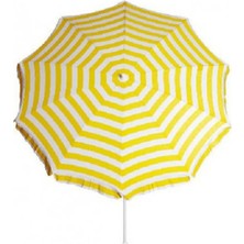 PremiumPort 2m Polyester Plaj ve Havuz Şemsiyesi, Şık ve Dayanıklı Tasarım