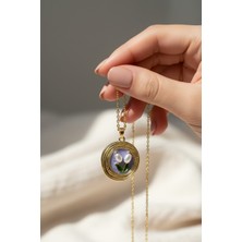 Pisidesa Antik Sanatsal Çiçek Kolye Serisi – Gold Kaplama, Hediyelik, Özel Gün, Tasarım,konsept