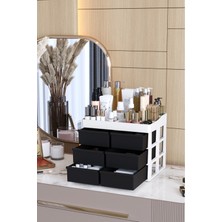 6 Çekmeceli Çok Amaçlı Makyaj ve Banyo Saklama Kutusu