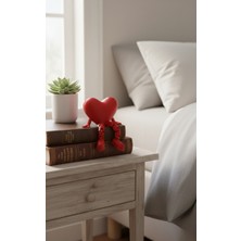 Craftopya Ayaklı Kalp - Doğum Günü, Sevgililer Günü Için Hediyelik Biblo (5 Cm)