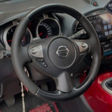Stilix Garage Nissan Juke 2009-2014 Araca Özel Dikmeli Direksiyon Kılıfı