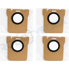 robotyedek Xiaomi Vacuum 5 & Vacuum 5 Pro Uyumlu Toz Torbası-4 Adet