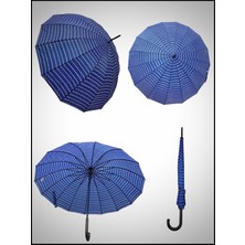 Rubenis Şık 16 Telli Otomatik Baston Şemsiye, Zarif ve Kullanışlı Tasarım