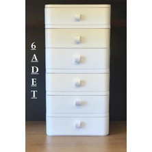 6 Kat Çekmeceli Çok Fonksiyonlu Takı ve Kozmetik Düzenleyici