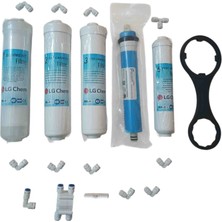 Lg 5 Li Filtre Seti ve Yenileme Kiti Öebran Açma Anahtarı Hediye