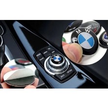 Stilix Garage Bmw Uyumlu Joystick Konsol Sticker Arma Logo 29 mm 2.9 cm B Kalite 1 Adet