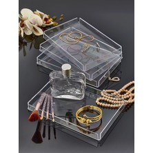 4'lü Makyaj Organizer Seti, Şık ve Pratik Sunum Tepsisi