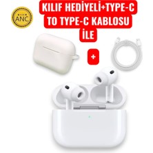 Darkom Air Pro 2 Kulak Içi Bluetooth Kulaklık Aaa+ Kalitesinde Anc-Kılıf Hediyeli Bluetooth Kulaklık
