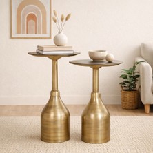 Valda Ros 2 Li Eskitme Gold Aynalı Zigon