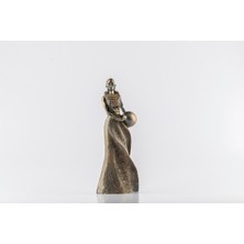 NuN Studio Testili Kadın Biblo Füme