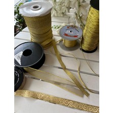 Helvacıoğlu Çikolata Stokları Eritiyoruz, Çeşitli Ebat ve Desende Gold Kurdeleler, 38 Metre