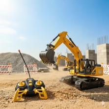Pazarcan Uzaktan Kumandalı Şarjlı Iş Makinası 1:24 40 Mhz - Excavator
