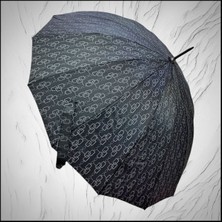 Rubenis Şık 16 Telli Otomatik Baston Şemsiye, Hafif ve Dayanıklı Tasarım