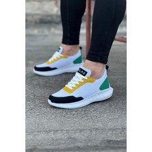 Pazarcan Beyaz Füme Triko Erkek Spor Ayakkabı