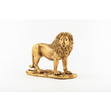 NuN Studio Büyük Aslan Biblo Altın