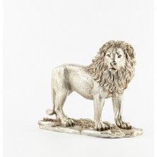 NuN Studio Büyük Aslan Biblo Gümüş