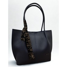 A.N Bags Fularlı & Yavrulu Askılı Omuz Çantası