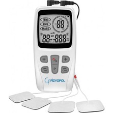 PremiumPort Iki Kanallı Dijital Tens ve Ems Cihazı, Ağrı Kesici, Kas Rahatlatıcı