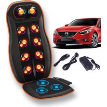 PremiumPort Iç ve Dış Mekan Kullanımı Için Titreşimli ve Isıtmalı Masaj Koltuk Minderi