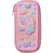 Smiggle Pembe Mythic Küçük Sert Kapaklı Kırtasiye Içi Dolu Hediye Paketi