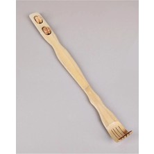 PremiumPort Ahşap Sırt Kaşıma Aleti, Masajlı 45 cm Yuvarlak Başlık, 1 Adet