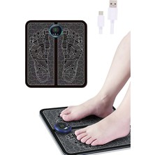 PremiumPort Fizyoterapi Ayak Masajı Matı, Elektrikli ve Taşınabilir Kas Rahatlatıcı