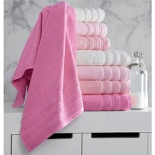 Pazarcan 70X140 4´lü Havlu Seti Pembe