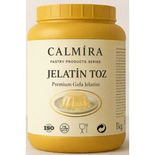 Calmira Jelatin Toz 1 kg / %100 Saf Sığır Jelatini Tozu / 240 Bloom / Helal Sertifikalı / Gelatin